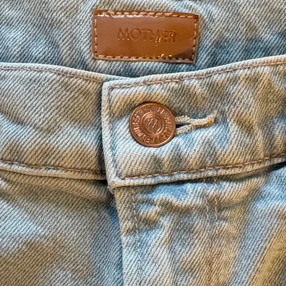 MOTHER The Cowabunga High-Rise Flare JeansLight WashSize 27